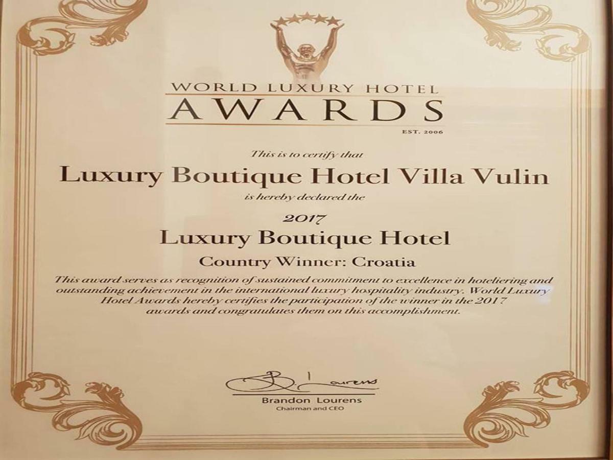 Luxury Boutique Hotel Villa Vulin 풀라 외부 사진